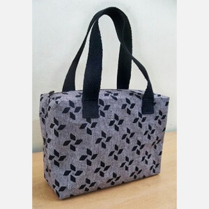 Cotton Lam Cosmetic Hand Bag