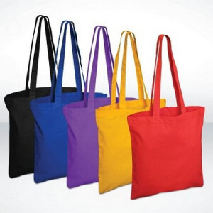 Dyed Cotton Tote mix colour