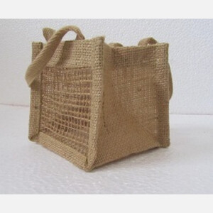 Jute + Leno Chocolate bag