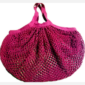 Organic Cotton fair trade Dyed Mesh bag