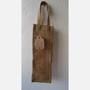 Jute leno single bottle