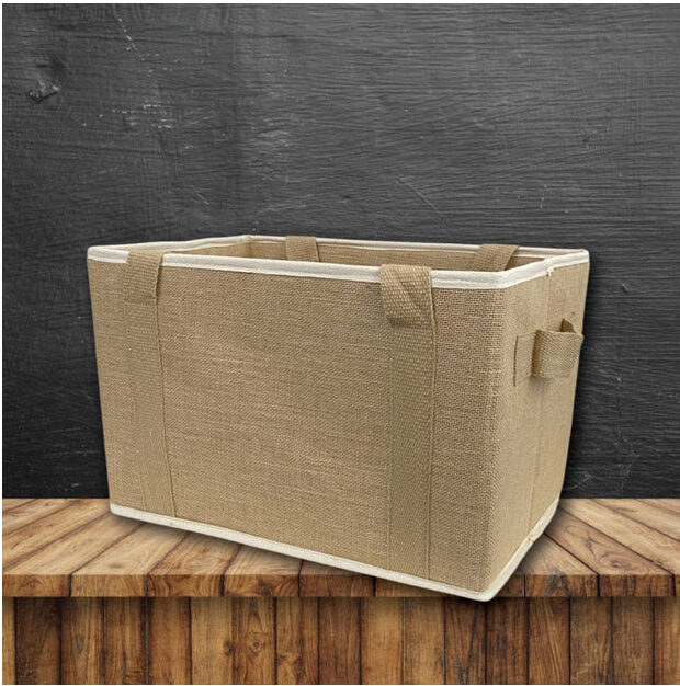 Small Mesh Cleaning Jute Laundry Bag