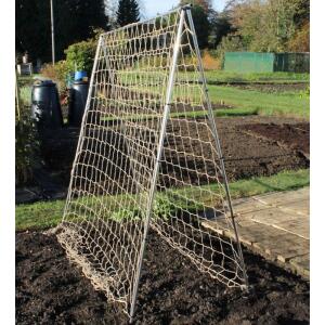 Natural Bio degradable Jute Trellis garden Net